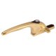 Virage Cockspur Locking Window Handle - 9mm Nose Height - Left Hand - Gold