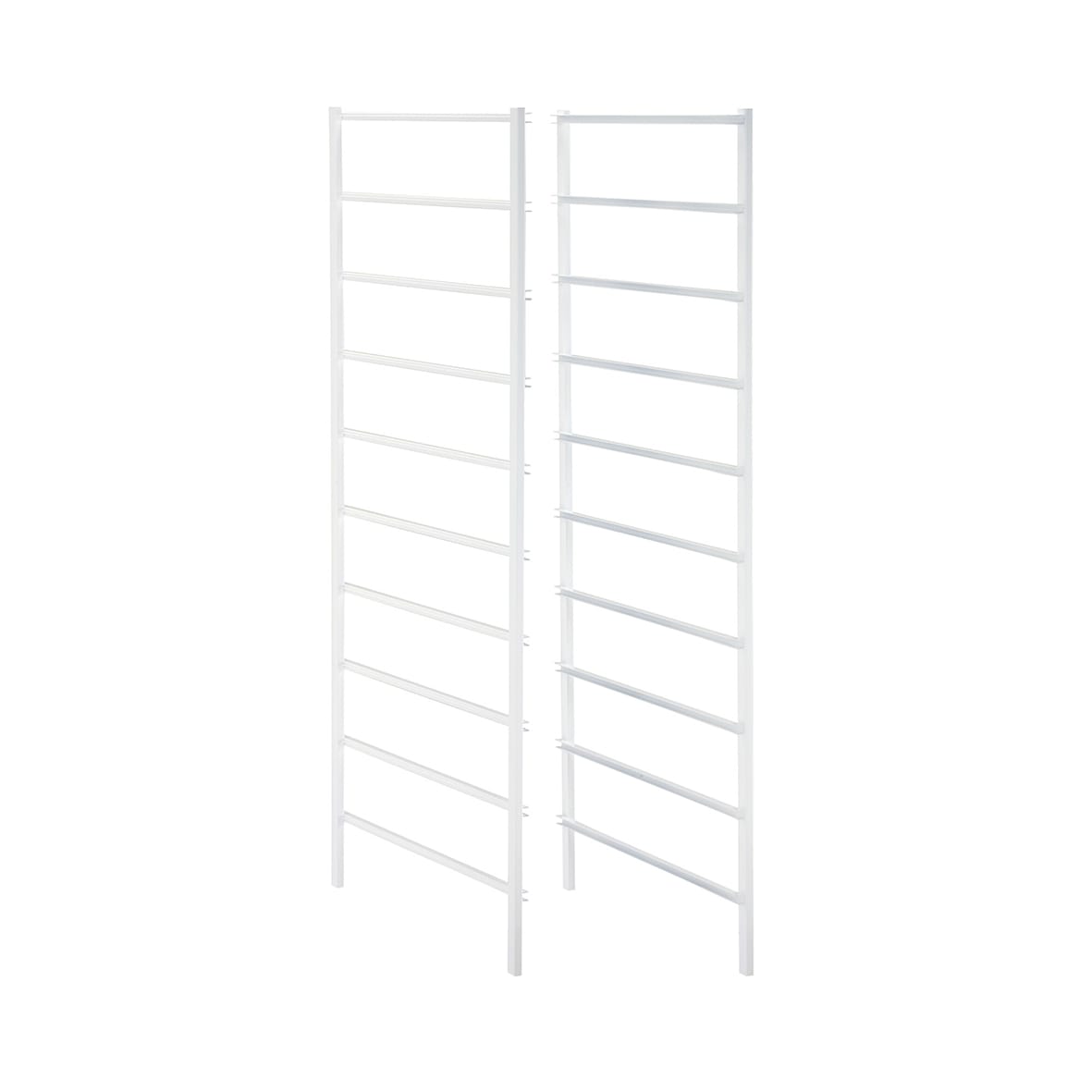 Drawer Basket Tower - 10 Frame Sides - 535 x 1040mm - White - Pair