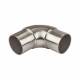 90° Curved Elbow - 316 Brushed Satin Stainless Steel