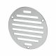 Circular Slotted Vent - 102 x 102mm - 1125mm² Free Air Flow - Satin Aluminium