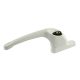 uPVC/Timber Maxim Espagnolette Locking Multipoint Window Handle - Left Hand - White