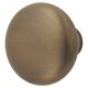 Wade Round Cabinet Knob - 38mm Diameter - Antique Brass