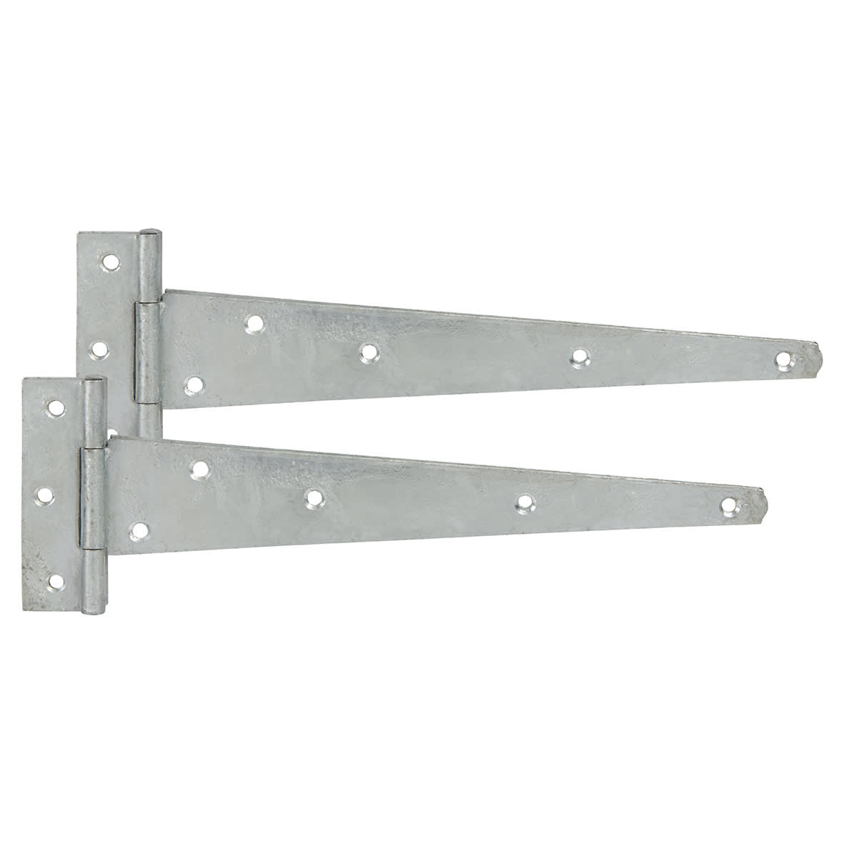 Medium Duty Gate/Door Tee Hinge - 300 x 30mm - Galvanised - Pair