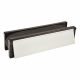 Intumescent Economy Letter Plate - Fire Rated - 272 x 70mm - Satin Anodised Aluminium Cover