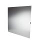 Aluminium Kick Plate - Half Door Panel - 838 x 838 x 1.2mm - 8 Screw Holes - Satin