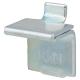 Heavy Duty Flat Bookcase Clip - Bright Zinc Plated - Pack of 10