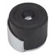 Round Floor Mounted Door Stop - 30 x 38mm - Polished Chrome