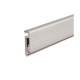 Cyclone Seal - 1000mm Length - CBS Trim Seal - Inward Opening Doors - Silver
