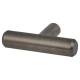 12mm T-Bar Cabinet Knob - 50 x 32mm - Brushed Pewter Effect