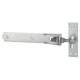 Heavy Duty Adjustable Hook & Band Gate Hinge - 350 x 50mm - Galvanised - Pair