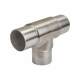 3 Way Equal Tee - 316 Brushed Satin Stainless Steel