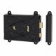 Cast Lock with Keep - 158 x 142mm - Antique Black Iron