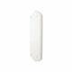 English Porcelain Plain Finger Plate - 290 x 78mm - White