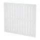 Hit & Miss Vent - 271 x 247mm - 13000mm² Free Air Flow - White Plastic