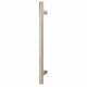 Satin Stainless Steel 30mm T-Bar Door Pull Handle - Bolt Fix - 450mm Centres
