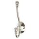 Diecast Ball End Single Hat & Coat Hook - 130 x 35mm - Polished Chrome