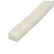 Rubber Foam Weatherstrip - 3500mm Length - White