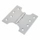 Parliament Hinge - 100 x 50 x 100mm - Polished Chrome - Pair