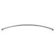 Shower Rail - Premium Telescopic Curved Rod - 1080-1850mm Length - Chrome