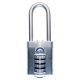 VULCAN COMBI 50/2.5 Combination Long Shackle Padlock - 50mm Body - 63 x 22.6mm Shackle - Blue
