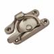 Heavy Duty Fitch Sash Window Fastener - 66 x 23mm - Satin Nickel