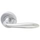 Marcus Polished Chrome Door Handles on Round Rose - Sutton Range