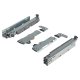 TIP-ON Push to Open BLUMOTION Soft Close Drawer Runner - Full Extension - 350mm Length - 20kg