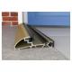Mobility Threshold with Ramp - 1000mm Length - Inward Opening Doors - Gold Anodised
