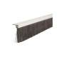 Brush Strip F3 - 3000mm Length - Brush Size 34mm - Inward/Outward Opening Doors - Aluminium