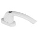 uPVC/Timber Tilt Before Turn Locking Multipoint Window Handle - Dual - White