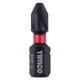 X6 Impact Driver Bits - Pozi - - 25mm Length - Pack of 10