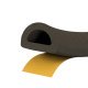 Self-Adhesive EPDM 'D' Seal - 5m Length - Brown