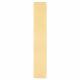 Solid Brass Plain Finger Plate - 600 x 100 x 1.5mm - Polished