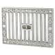 Decorative Hit & Miss Vent - 218 x 157mm - Polished Lacquered