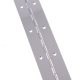 Steel Continuous Piano Hinge - 1850 x 38 x 0.7mm - Nickel Plated