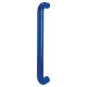 Cobalt Blue Nylon D-Bar Door Pull Handle - Bolt Fix - 425mm c/c