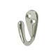 Diecast Single Coat Hook - 39 x 37mm - Polished Chrome - Pack of 10