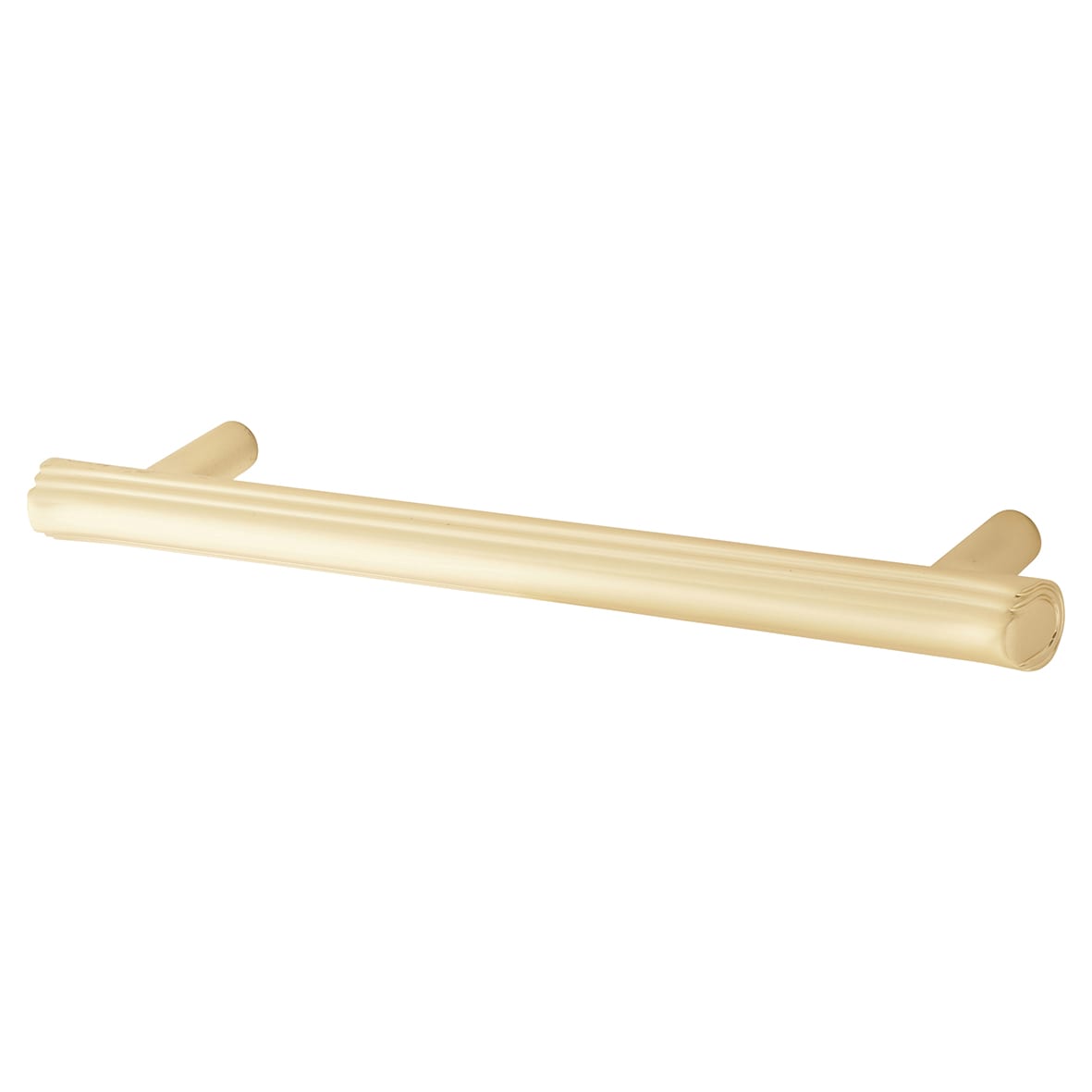 Filton 11mm T-Bar Cabinet Pull Handle - 128mm Centres - Satin Brass