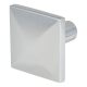Pyramid Style Square Cabinet Knob - 29 x 29mm - Polished Chrome