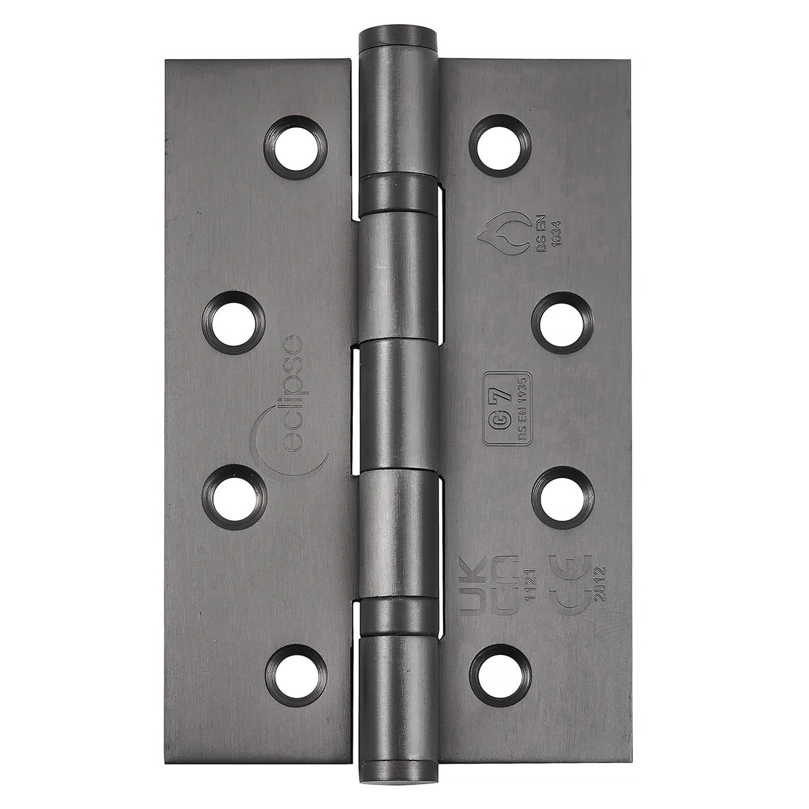 Ball Bearing Grade 7 Butt Fire Door Hinge - 102 x 67 x 2mm - Dark Bronze - Pair
