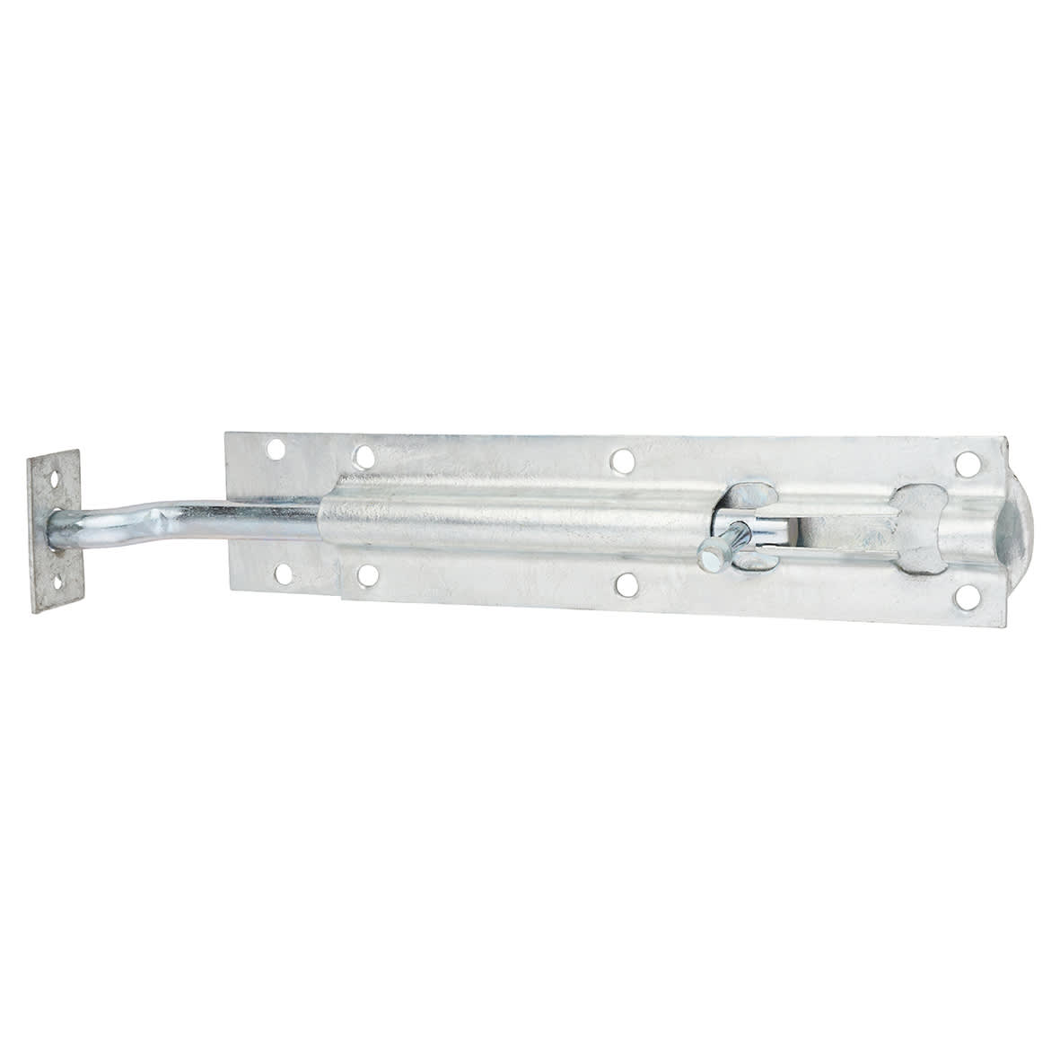 Traditional Tower Gate Bolt - Necked - 200mm Length - Galvanised