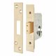 Architectural Euro Profile Deadlock - 65mm Case - 44mm Backset - PVD Brass