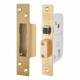3K74:2007 5 Lever Mortice Sashlock - 67mm Case - 40mm Backset - Pol Brass
