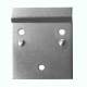Offset Wall Plate - 70 x 60mm - Zinc Plated - Pack of 10