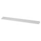 Touchpoint Vora Lipped Edge Cabinet Pull Handle - 320mm Centres - Brushed Aluminium