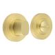 Inner 3 Turn & Release with Plain Rose - 47mm Diameter - Satin Brass
