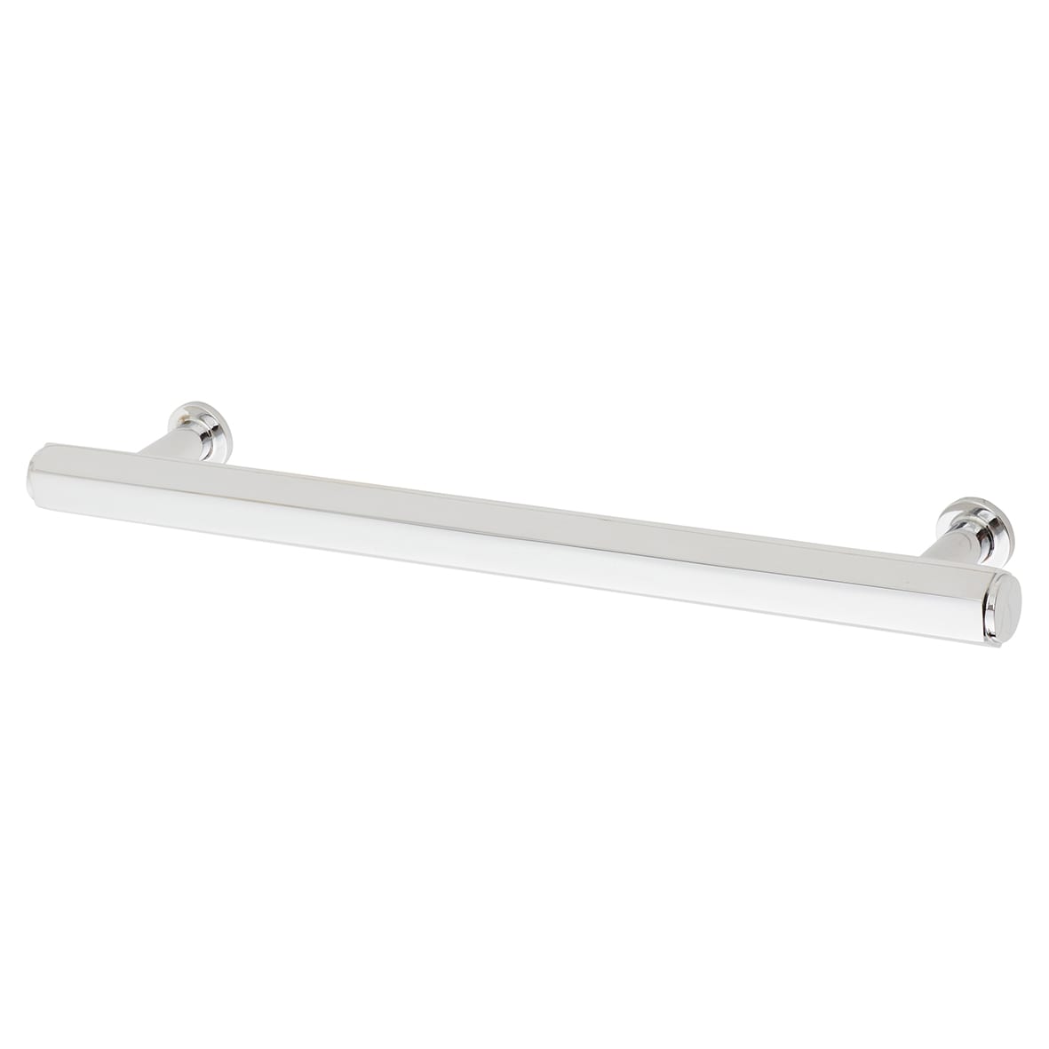 Vesper Hex 14mm T-Bar Cabinet Pull Handle - 160mm Centres - Polished Chrome