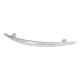 Kiss 2 Curved T-Bar Cabinet Pull Handle - 96mm Centres - Polished Chrome