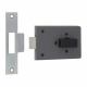 Fire Brigade FB4 Rim Slam Lock - 110mm Case - 45mm Backset - Right Hand - Open Out - Silver