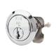 10 Pin 32mm Universal Rim Cylinder - Polished Chrome - Keyed to Differ